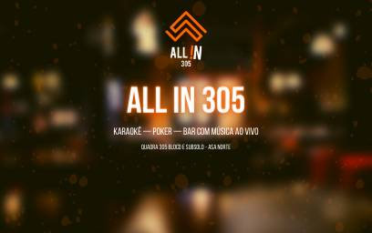 Allin 305 Lounge - Bar, Karaokê, Poker (Brasilia, Brésil)