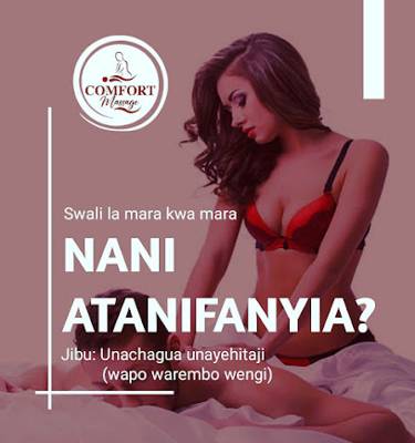 Comfort Massage Tanzania (Dar es Salam, Tanzanie)