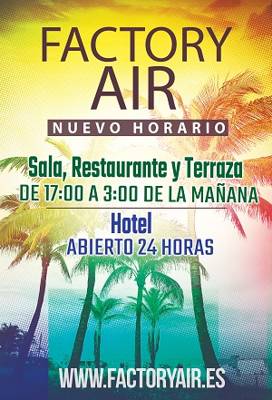 Factory Air-show Girls Discoteca (Madrid, Espagne)