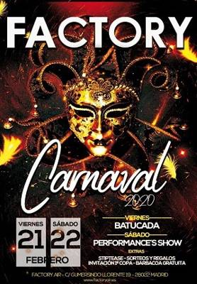 Factory Air-show Girls Discoteca (Madrid, Espagne)