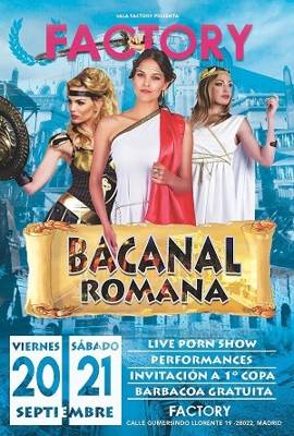 Factory Air-show Girls Discoteca (Madrid, Espagne)